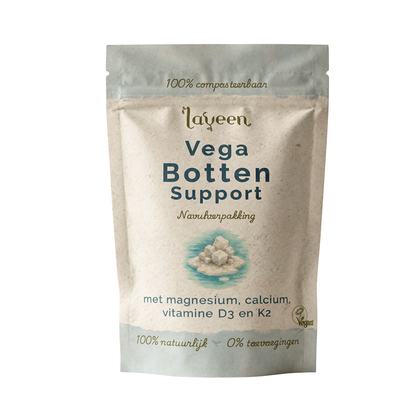 Vega Botten Support Navulverpakking- Magnesium + calcium complex - 30 capsules