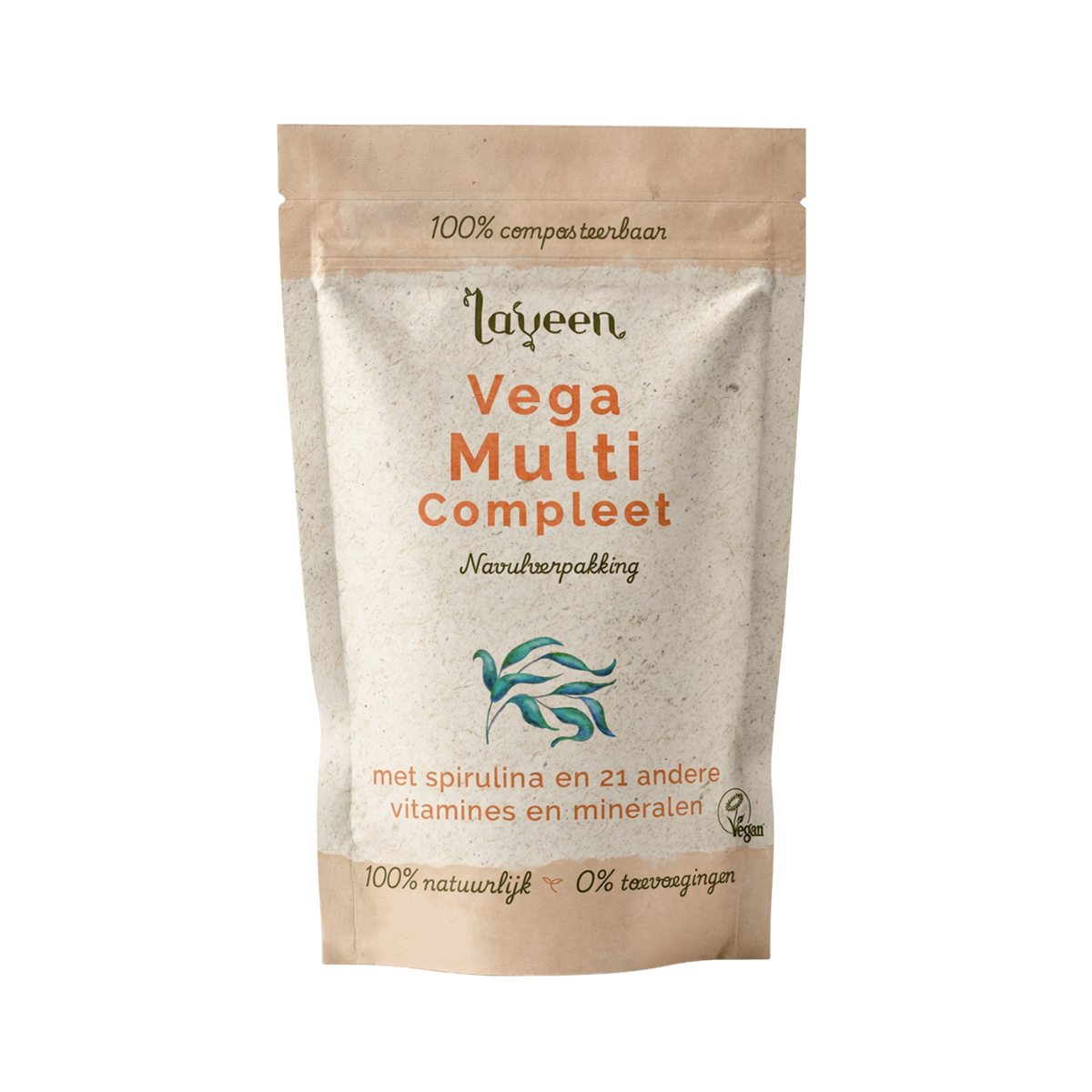 Vega Multi Compleet Navulverpakking - Multivitamine met extra B12 - 30 capsules