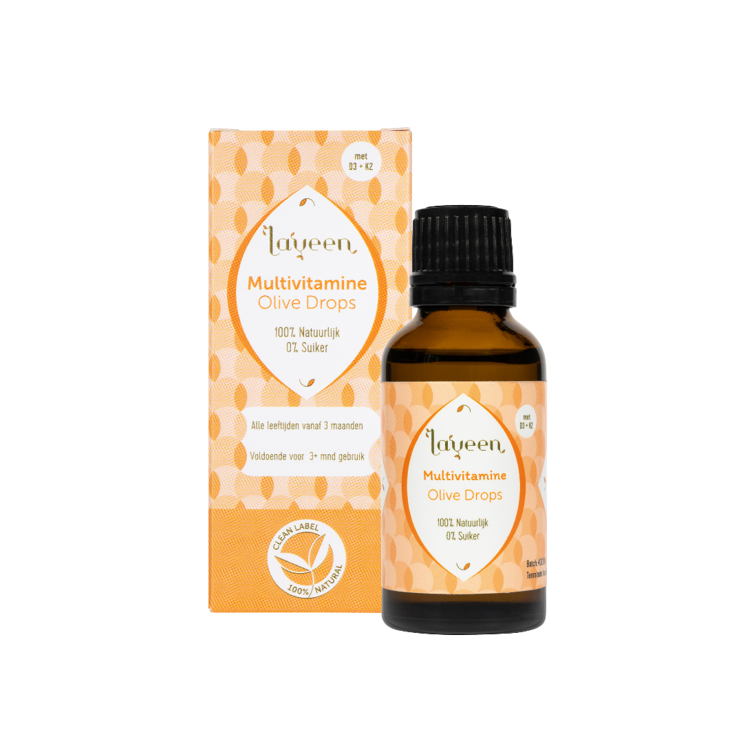 Packshot van de Multivitamine Druppels.