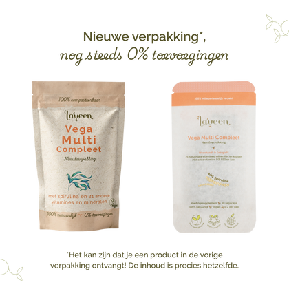 Vega volwassenen - voordeelbundel - navulverpakkingen