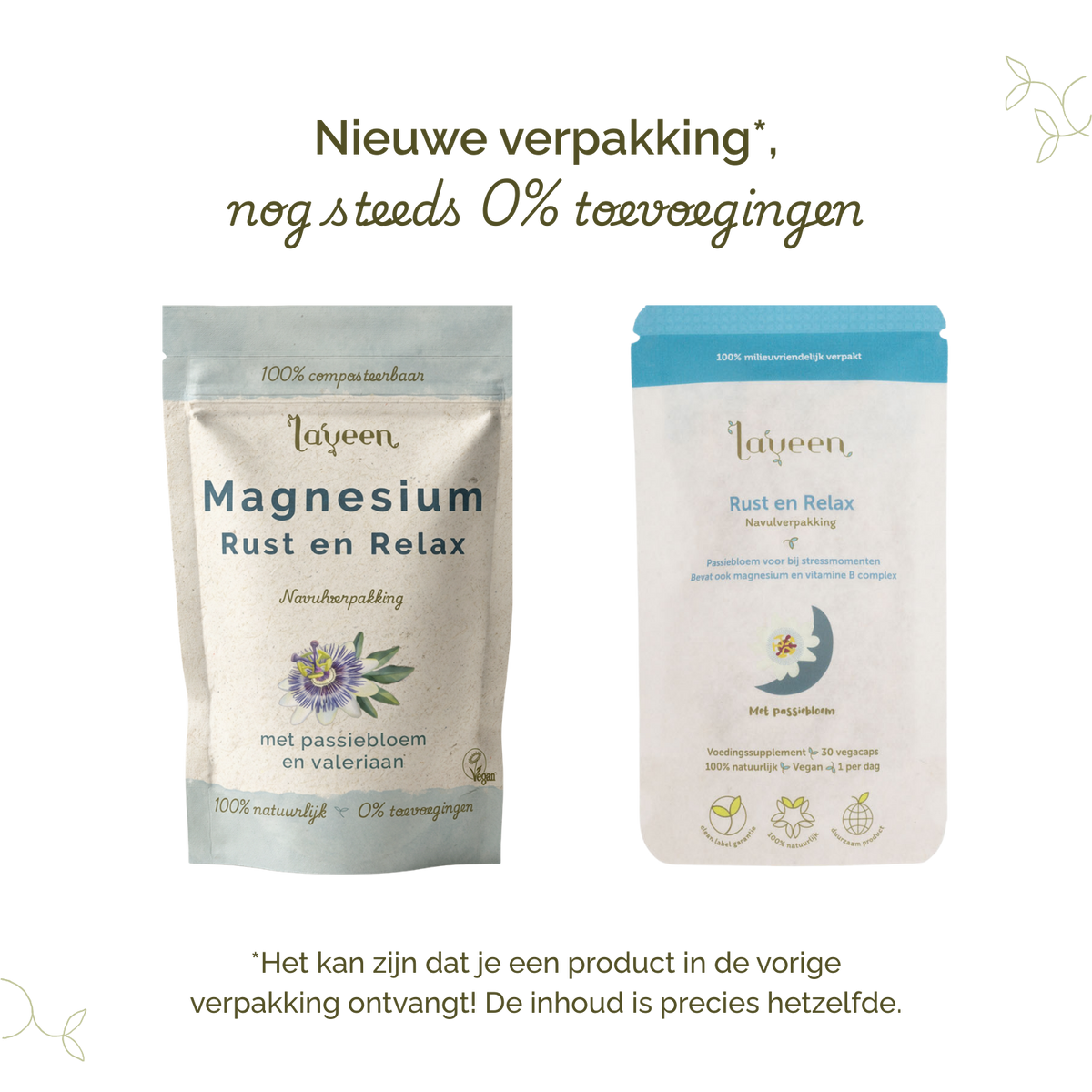 Magnesium Rust & Relax Navulverpakking - Multivitamine magnesiumsupplement - 30 capsules