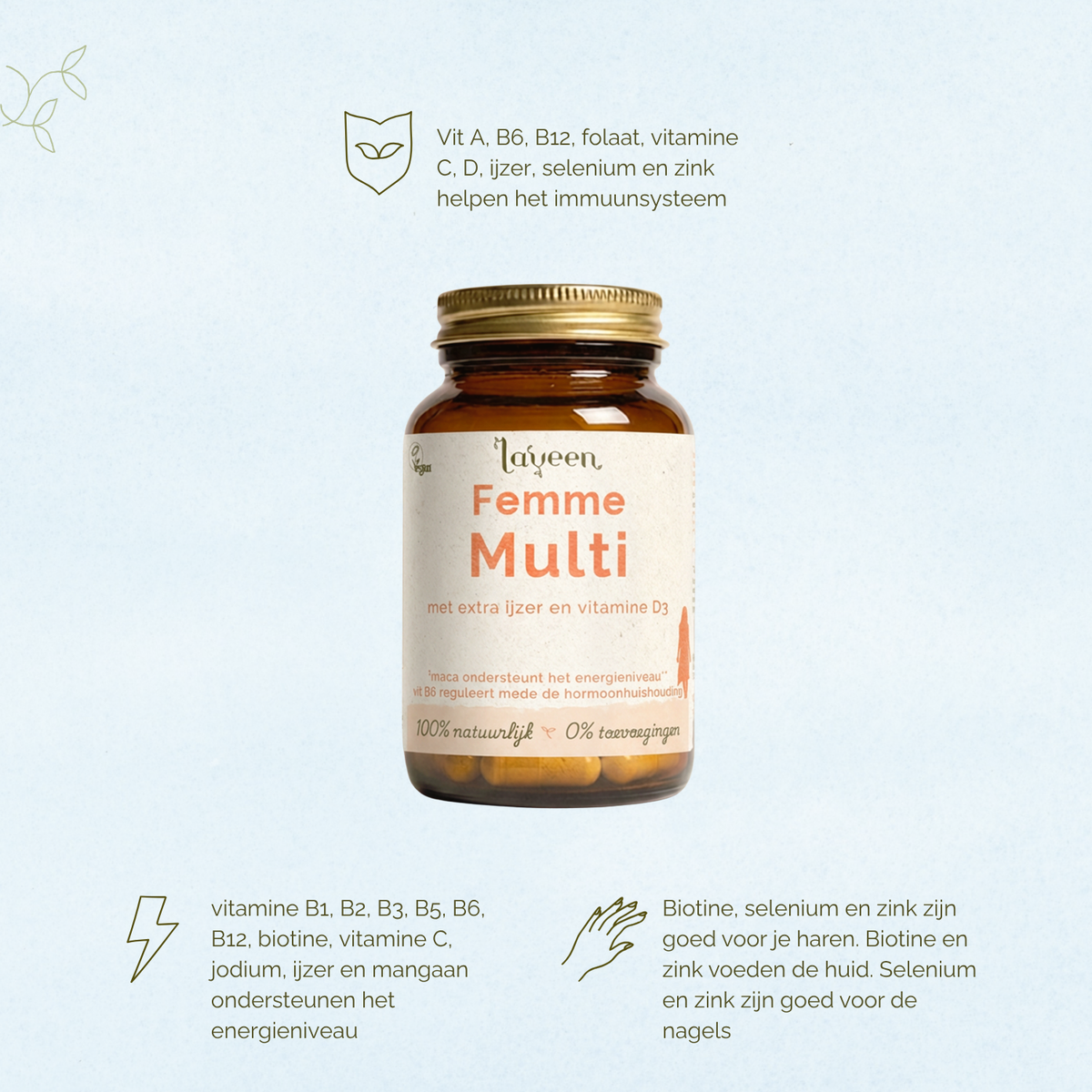 Femme Multi - Multivitamine voor vrouwen - 60 capsules