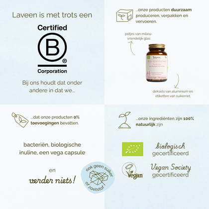 Bio-culturen Junior - Biologische probiotica voor kinderen - 30 capsules