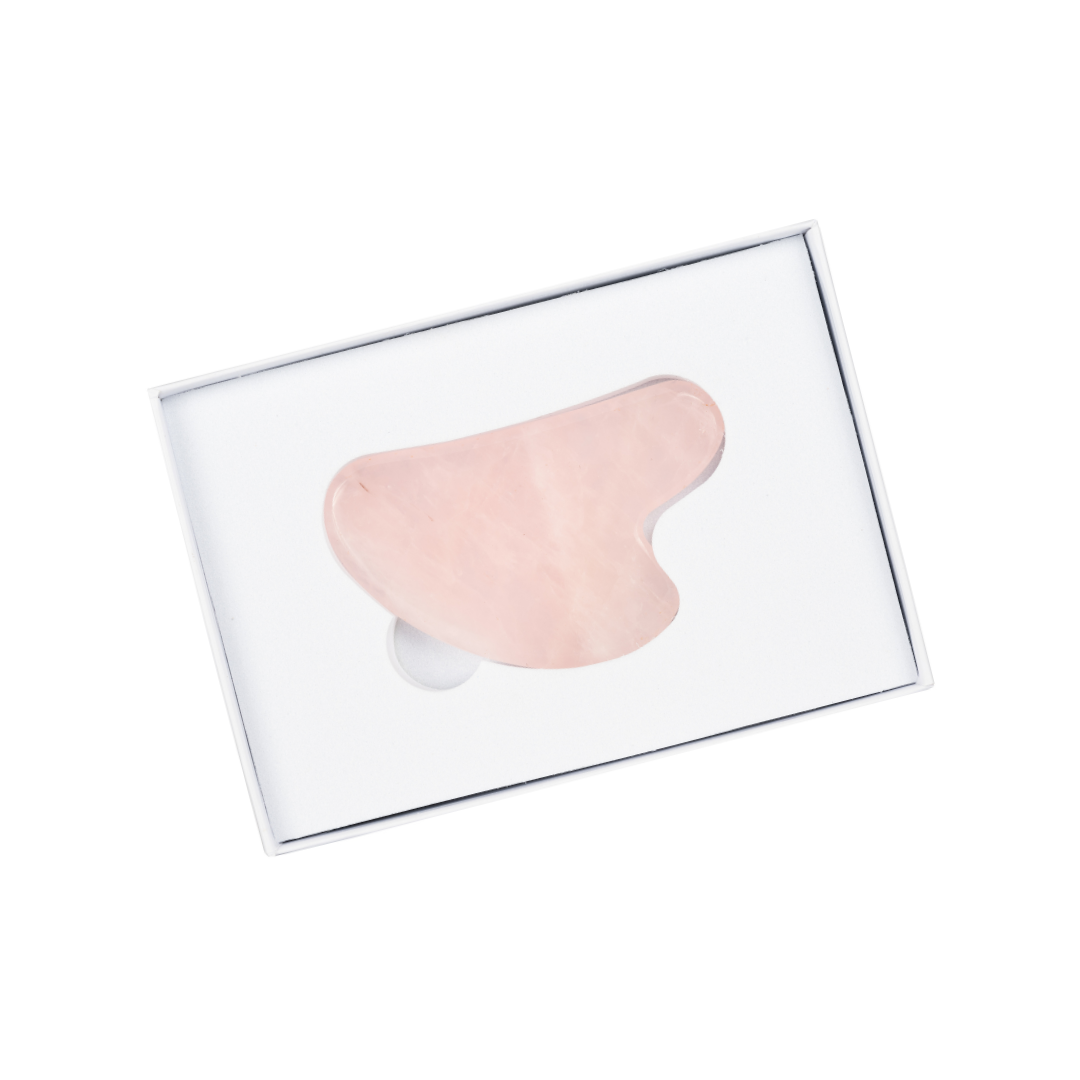 Guasha Roze Quartz voor gezicht