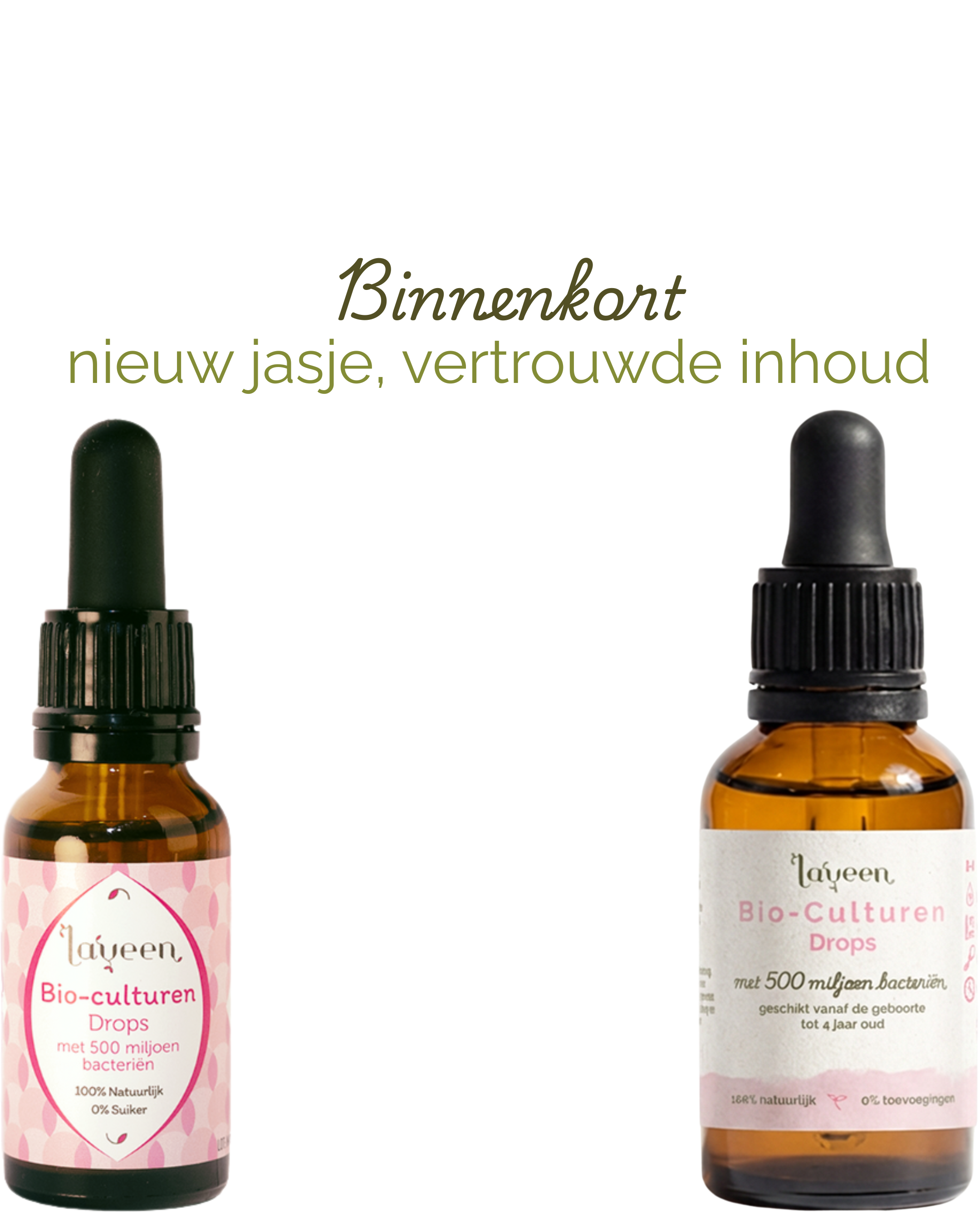 Laveen: Bio Culturen Drops voor baby en kind – Probiotica Druppels