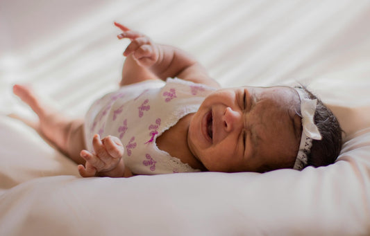 Night terrors kind: een huilende baby