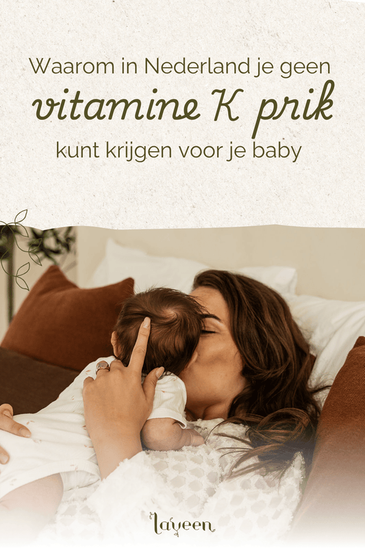 pinterest cover voor artikel van Laveen over de vitamine K prik
