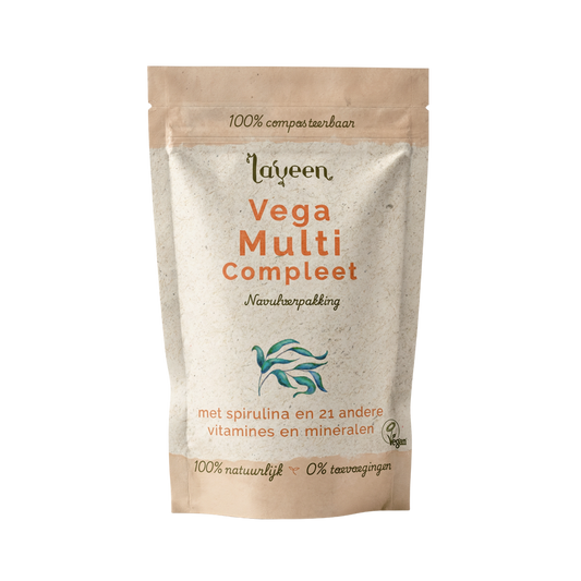 Vega Multi Compleet Navulverpakking - Multivitamine met extra B12 - 30 capsules