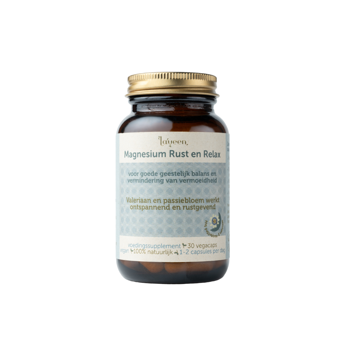 Packshot van de Magnesium Rust Relax.