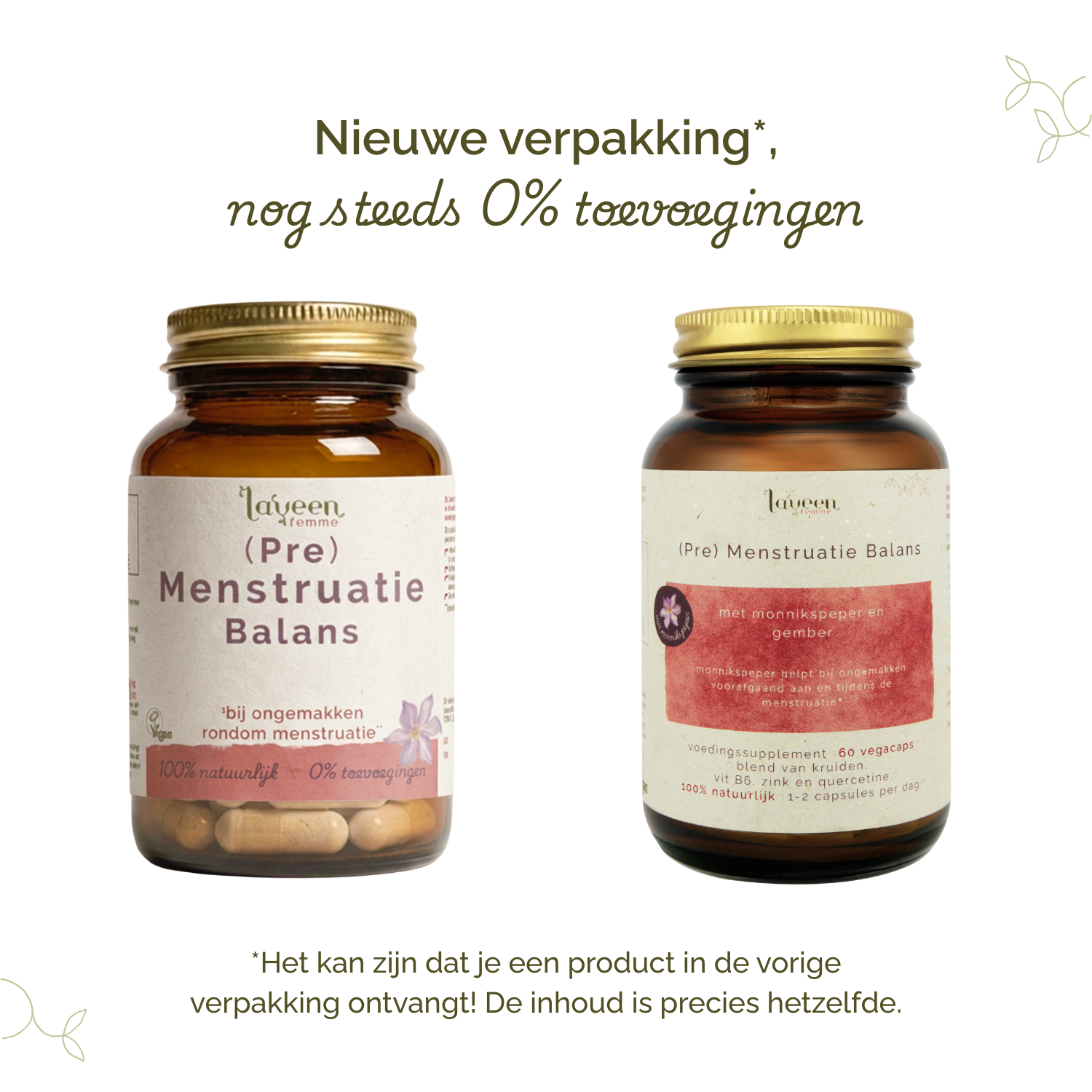 (Pre) Menstruatie Balans - Laveen Femme - 60 capsules