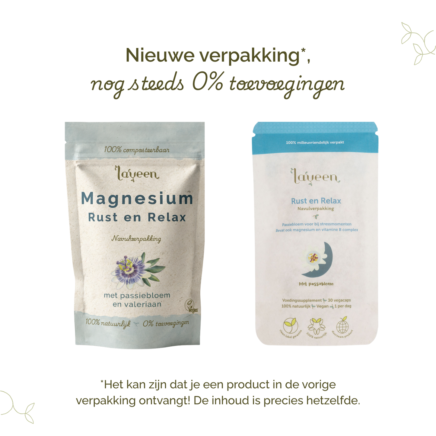 Magnesium Rust & Relax Navulverpakking - Multivitamine magnesiumsupplement - 30 capsules