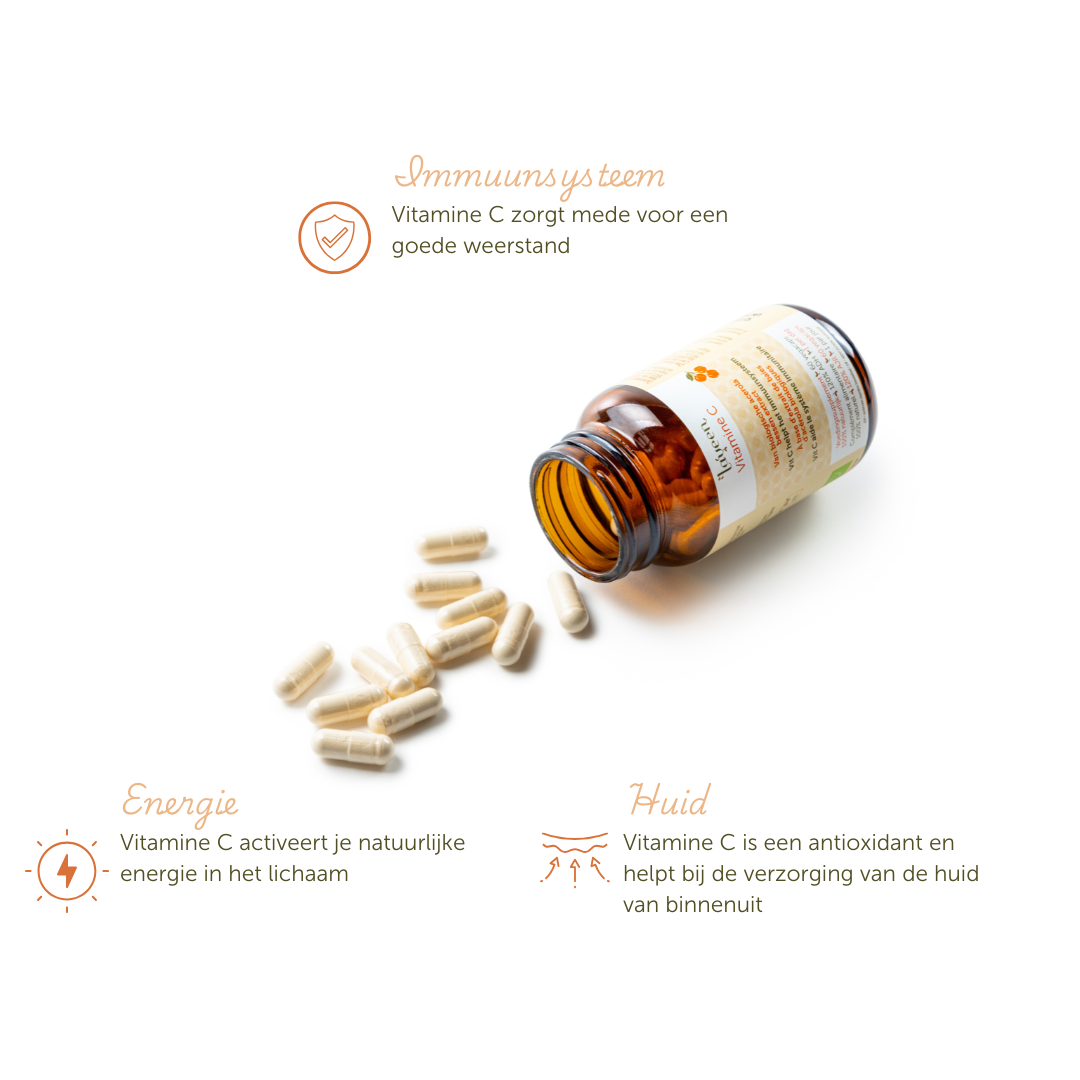 Voordelen van dit product: vitamine  zorgt mede voor een goede weerstand, activeert je natuurlijke energie in het lichaam en is een antioxidant.