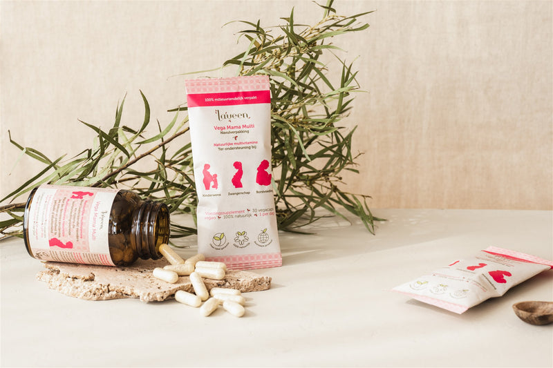 Informatie over onze Vegan Mama Multi (Multivitamine met folaat) Navulverpakking