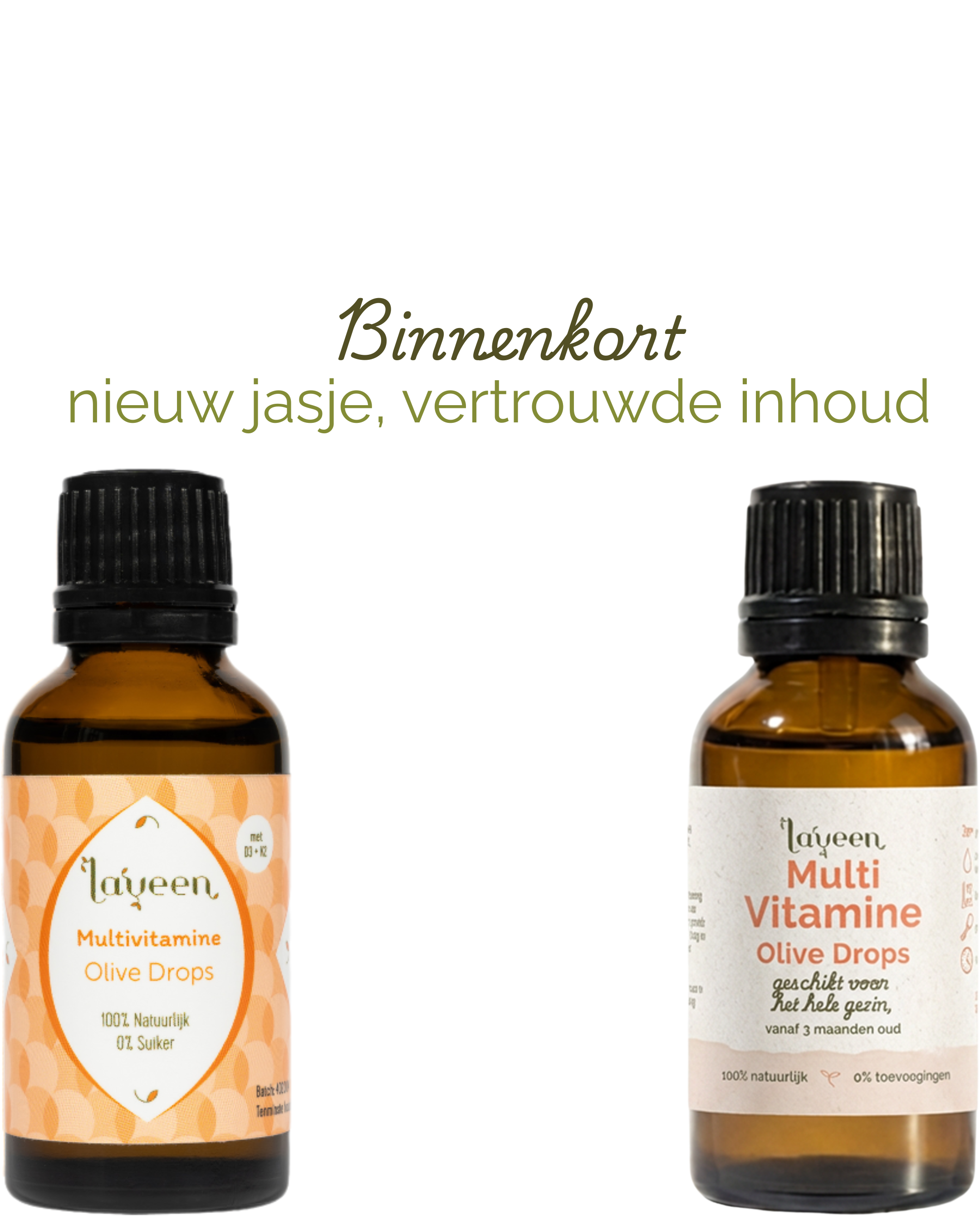 Laveen: Olive Drops Multivitamine Druppels Kind en Baby